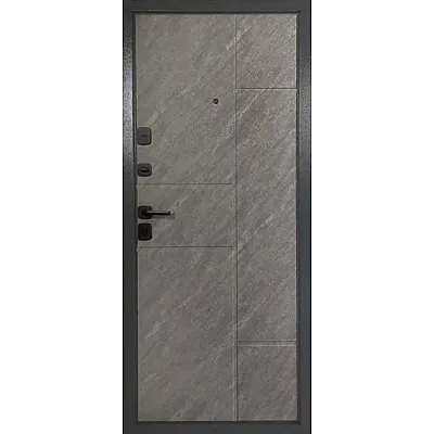 Входные Двери Сич 2 Срез камня темный Министерство Дверей-1