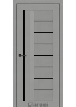 Двери Floriana-01 BLK металлический грей Darumi