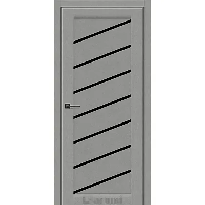 Межкомнатные Двери Rosalia BLK металлический грей Darumi Ламинатин-0