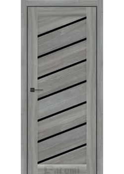 Двери Rosalia BLK орех грей ривер Darumi