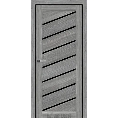 Межкомнатные Двери Rosalia BLK орех грей ривер Darumi Ламинатин-0