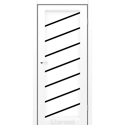 Межкомнатные Двери Rosalia BLK белый мат Darumi Ламинатин-0