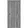 Міжкімнатні Двері Plato Line PTL-06 горіх грей рівер молдинг і торці алюміній чорний Darumi Ламінатин-3-thumb