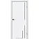 Міжкімнатні Двері Plato Line PTL-06 білий мат молдинг і торці алюміній чорний Darumi Ламінатин-3-thumb