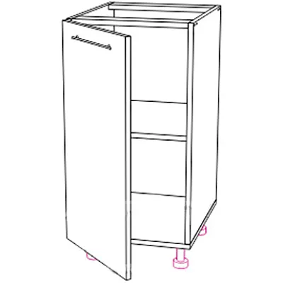 Корпус 18 мм KronoSpan нижня секція-6