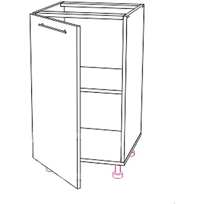 Корпус 18 мм KronoSpan нижня секція-9
