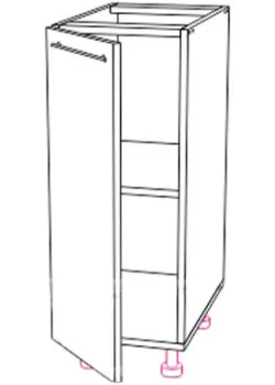 Корпус 18 мм KronoSpan нижня секція