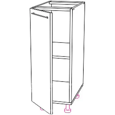 Корпус 18 мм KronoSpan нижня секція-0