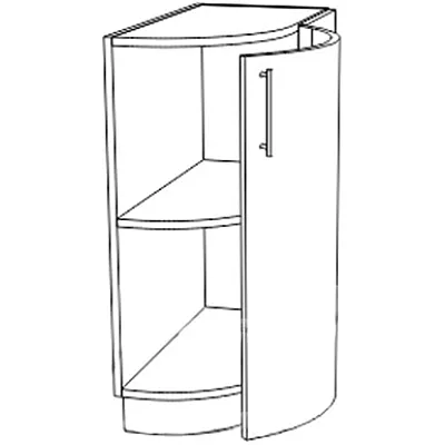 Корпус 18 мм KronoSpan нижня секція-2