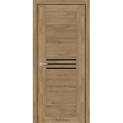 Межкомнатные Двери RAVELLO BLK "StilDoors" ПВХ плёнка-0