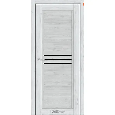 Межкомнатные Двери RAVELLO BLK "StilDoors" ПВХ плёнка-1