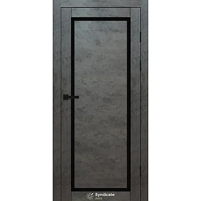 Межкомнатные Двери SD-PVC-113 BLK Syndicate ПВХ плёнка-3