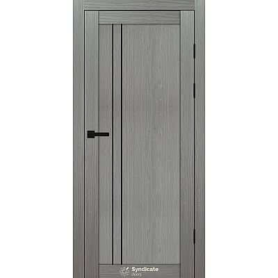 Міжкімнатні Двері SD-PVC-141 BLK Syndicate ПВХ плівка-1