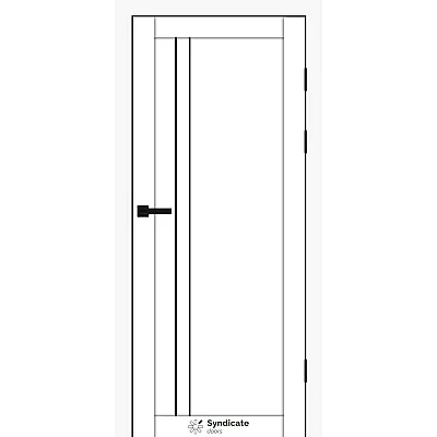 Міжкімнатні Двері SD-PVC-141 BLK Syndicate ПВХ плівка-11