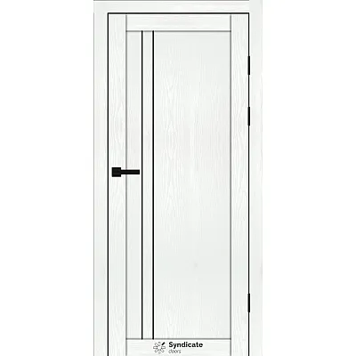Міжкімнатні Двері SD-PVC-141 BLK Syndicate ПВХ плівка-3