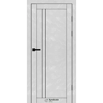 Міжкімнатні Двері SD-PVC-141 BLK Syndicate ПВХ плівка-7