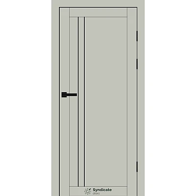 Міжкімнатні Двері SD-PVC-141 BLK Syndicate ПВХ плівка-13