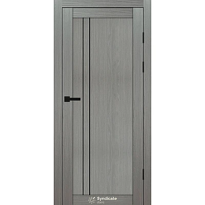 Міжкімнатні Двері SD-PVC-141 BLK Syndicate ПВХ плівка-6