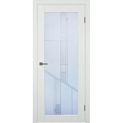 Межкомнатные Двери DeLight D-1 Тrinity SherWood ПВХ плёнка-0