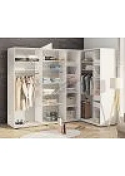 Гардеробная система 2,8х1,6м "Стандарт" угловая