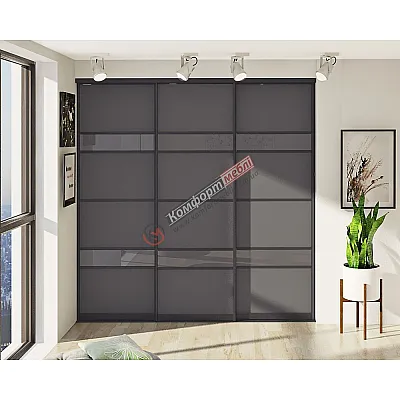 Встроенная раздвижная система 2,2м трехдверная "Модель 5"-0