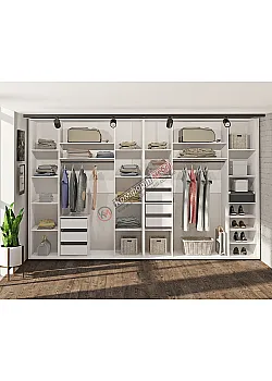 Гардеробная система 3600мм прямая "Макси"