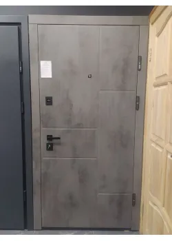 Двери П-3К-366 Q Оксид темный/светлый, 960 правая, Борисполь Министерство Дверей