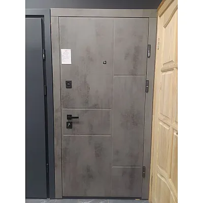 Двери П-3К-366 Q Оксид темный/светлый, 960 правая, Борисполь Министерство Дверей-0