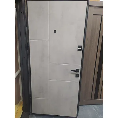 Двери П-3К-366 Q Оксид темный/светлый, 960 правая, Борисполь Министерство Дверей-2