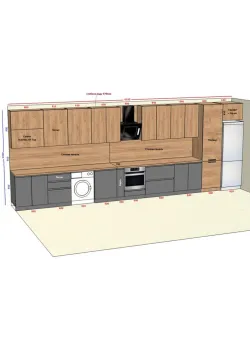 Мебель Вариант Кухни №333 12.01.2026