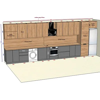 Мебель Вариант Кухни №333 12.01.2026-0