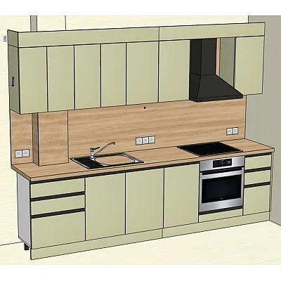 Мебель Вариант Кухни №337 13.01.2026-0