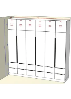 Вариант Шкафа распашного №93 15.01.2026