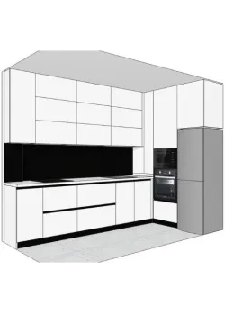 Мебель Вариант Кухни №344 21.01.2026