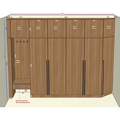 Меблі Варіант Вітальні №48 22.01.2026-0