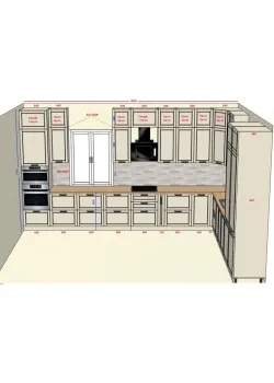 Мебель Вариант Кухни №348 26.01.2026