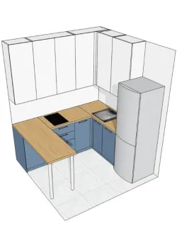 Мебель Вариант Кухни №350 26.01.2026