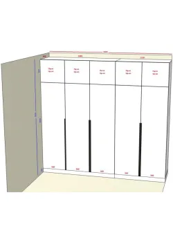 Вариант Шкафа распашного №95 28.01.2026