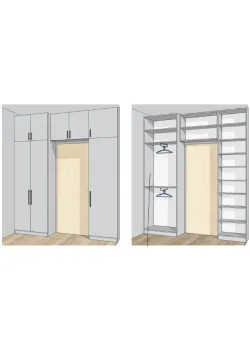 Вариант Шкафа распашного №96 30.01.2026