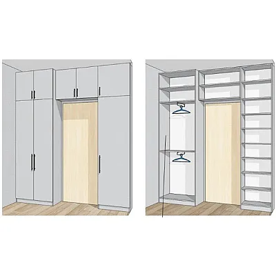 Вариант Шкафа распашного №96 30.01.2026-0