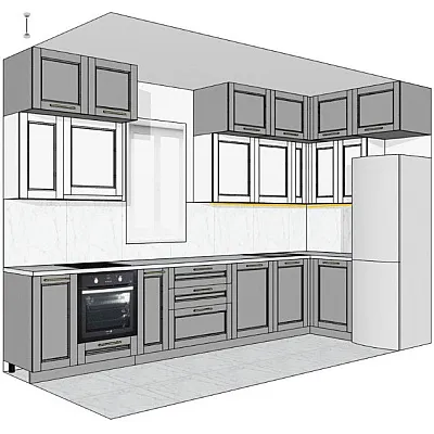 Мебель Вариант Кухни №357 04.02.2026-0