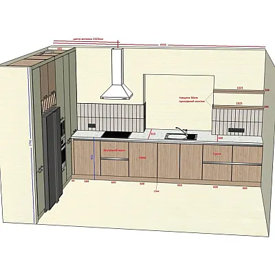 Мебель Вариант Кухни №358 28.01.2026-0