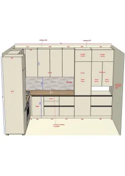 Мебель Вариант Кухни №362 11.02.2026