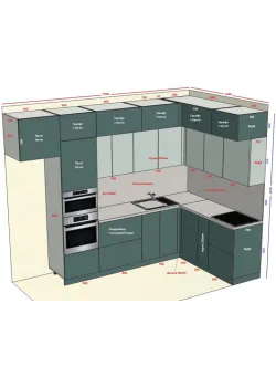 Мебель Вариант Кухни №364 12.02.2026