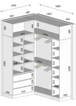 Мебель Вариант Гардероба №42 13.02.2026
