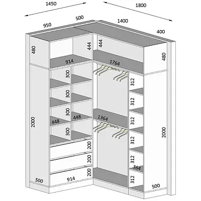 Мебель Вариант Гардероба №42 13.02.2026-0