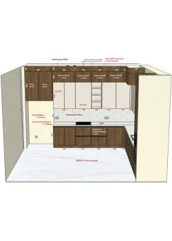 Мебель Вариант Кухни №370 18.02.2026