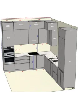 Мебель Вариант Кухни №371 18.02.2026