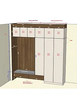 Меблі Варіант Вітальні №51 19.02.2026