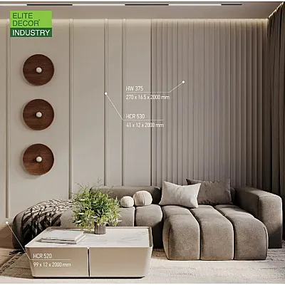 Панель декоративная из полимера Grand Decor HW 375-2